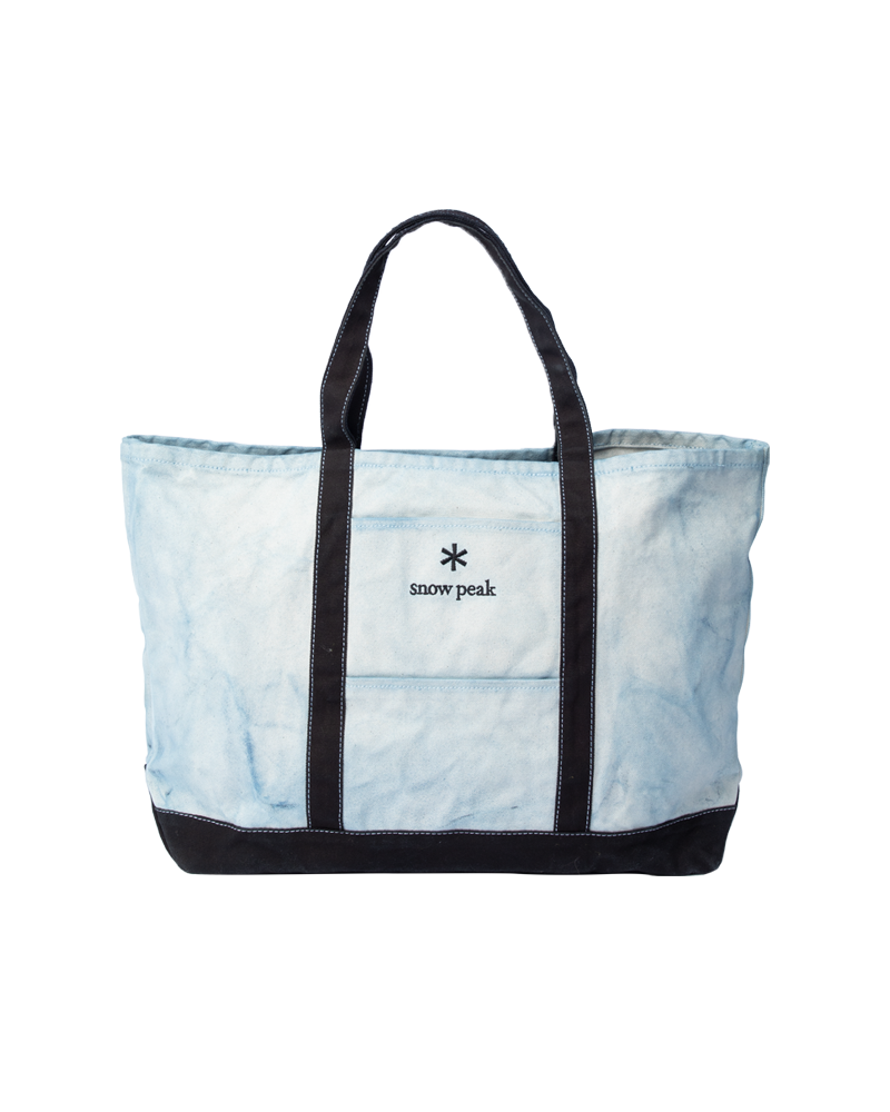 Hand-Dyed Indigo Canvas Noasobi Tote Large