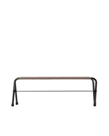 Gray Folding Bench