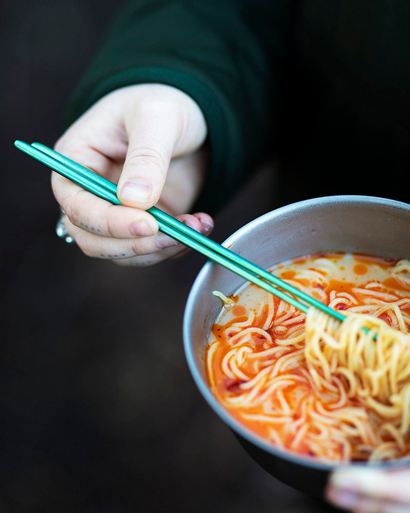 Anodized Titanium Chopsticks